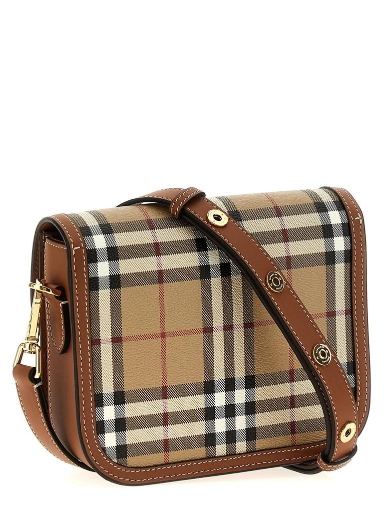 商品Burberry|Burberry Small Elizabeth Checked Foldover-Top Crossbody Bag,价格¥10123,第2张图片详细描述