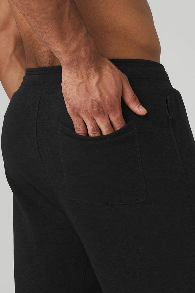 商品Alo|The Qualifier Pant - Black Slub,价格¥445,第4张图片详细描述
