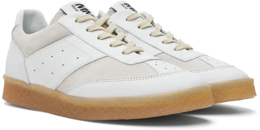 商品MAISON MARGIELA|Off-White 6 Court Sneakers,价格¥1101,第4张图片详细描述
