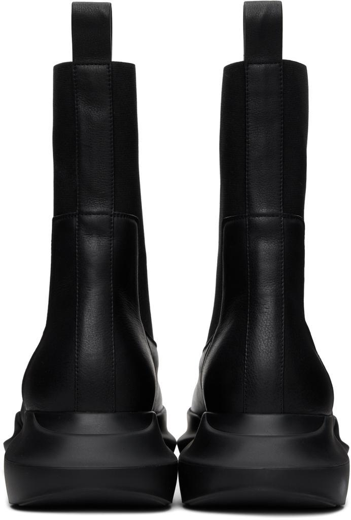 商品Rick Owens|Black Geth Beatle Chelsea Boots,价格¥4928,第4张图片详细描述
