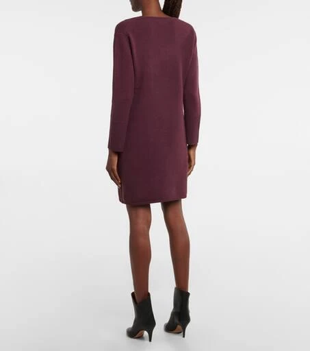 商品Vince|Ribbed-knit sweater dress,价格¥3291,第3张图片详细描述