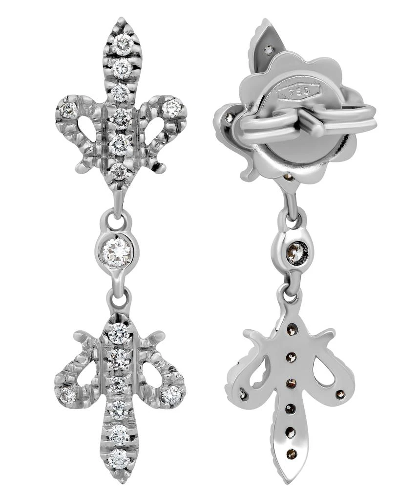 商品Piero Milano|Piero Milano Women's 18K White Gold Earrings,价格¥4637,第3张图片详细描述