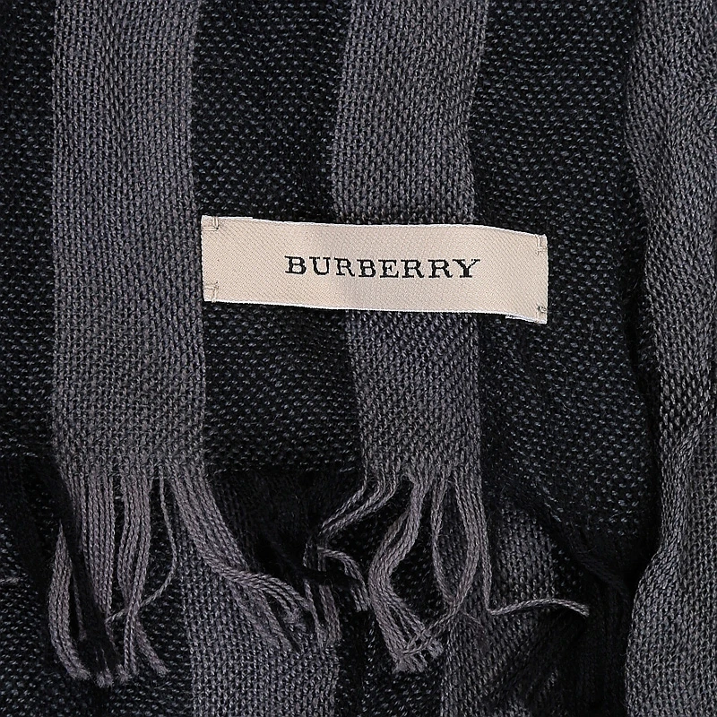 BURBERRY 拼色男士围巾 3551800 商品