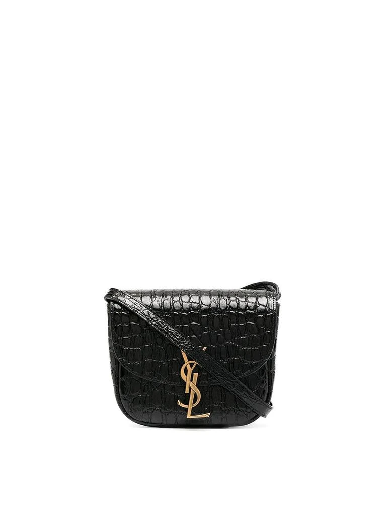 商品Yves Saint Laurent|Kaia Besace Embossed Crossbody Bag,价格¥12821,第1张图片