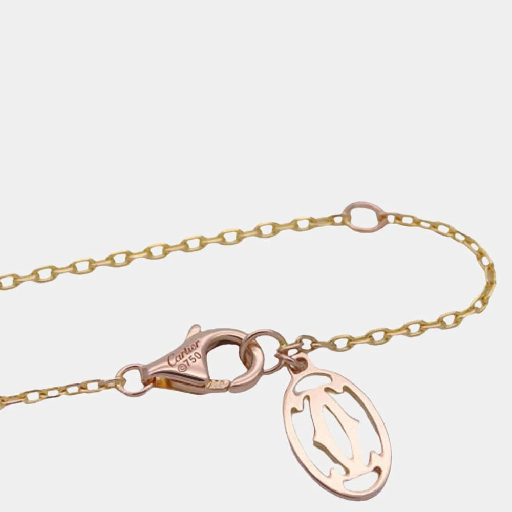 商品[二手商品] Cartier|Cartier Diamant Léger De Heart 18K Yellow Gold Diamond Necklace,价格¥9674,第4张图片详细描述