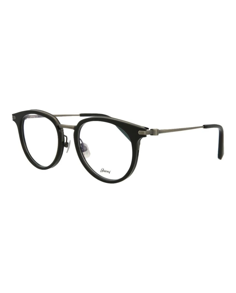 商品Brioni|Round-Frame Bio Acetate Optical Frames,价格¥1199,第2张图片详细描述