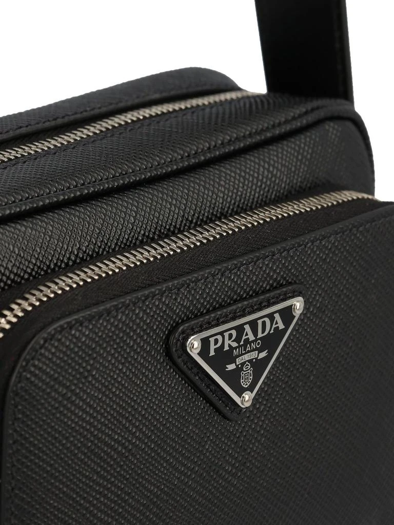 商品Prada|Prada Triangle-Logo Zipped Crossbody Bag,价格¥14337,第4张图片详细描述