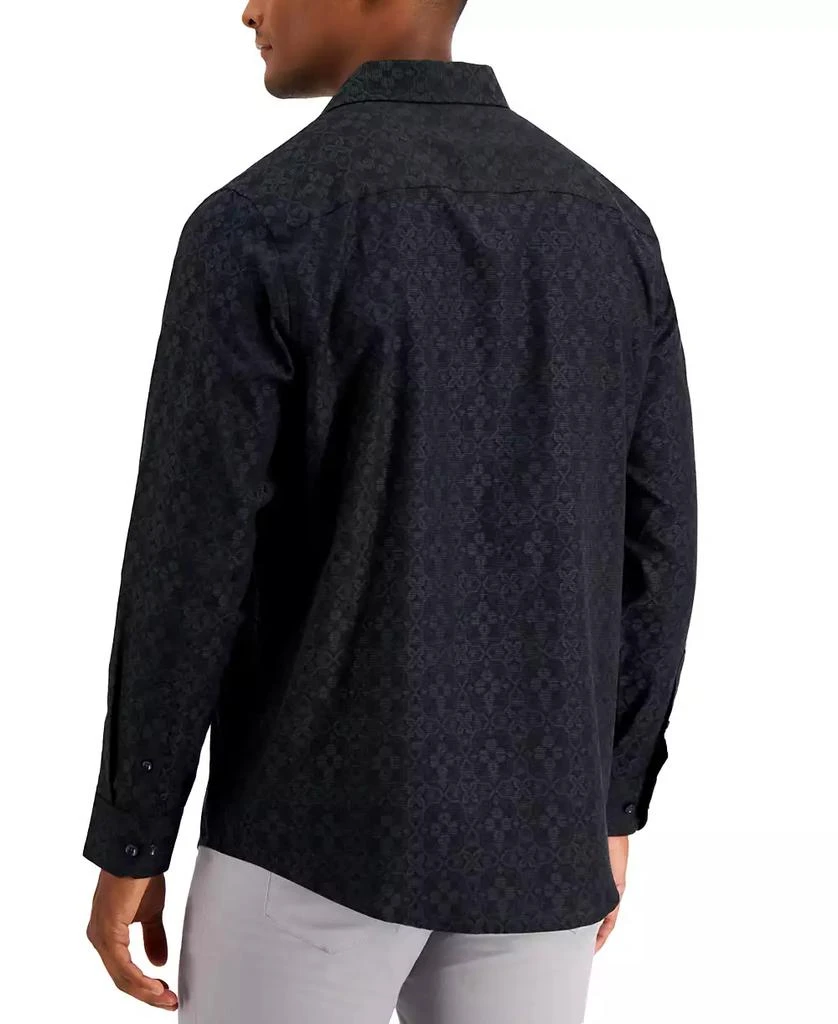 商品Alfani|Men's Regular-Fit Medallion-Print Shirt, Created for Macy's,价格¥293,第2张图片详细描述