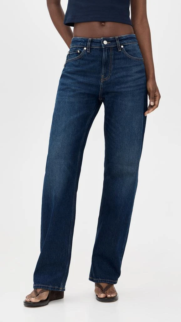 商品EB Denim|Alida Loose Bowed Jeans,价格¥2341,第1张图片