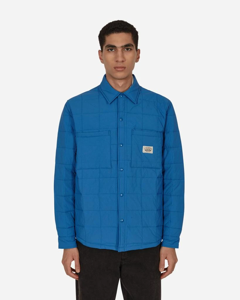 商品STUSSY|Quilted Fatigue Shirt Blue,价格¥1380,第1张图片