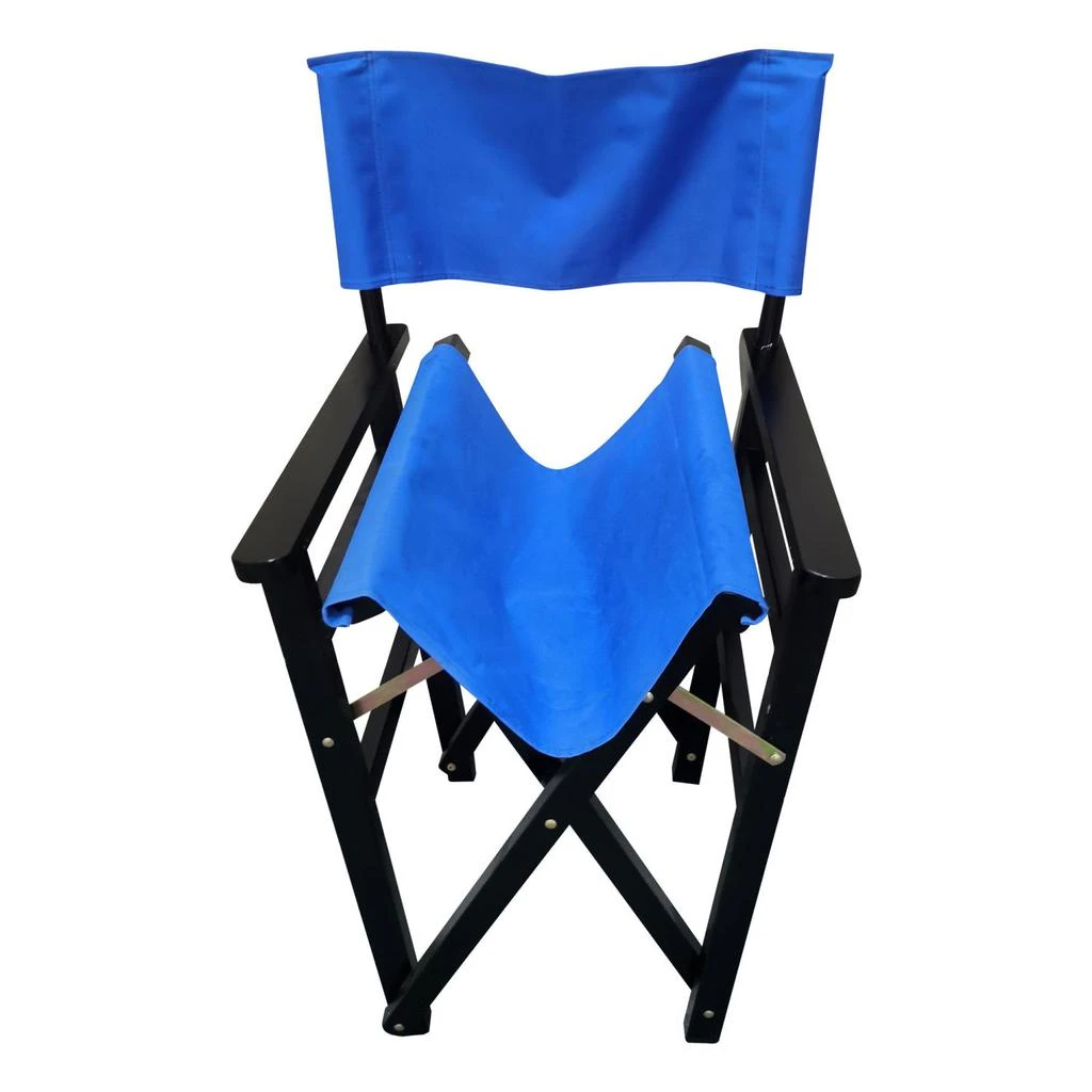 商品Simplie Fun|Folding Chair Wooden Director Chair Canvas Folding Chair Folding Chair 2pcs/set,价格¥1518,第4张图片详细描述