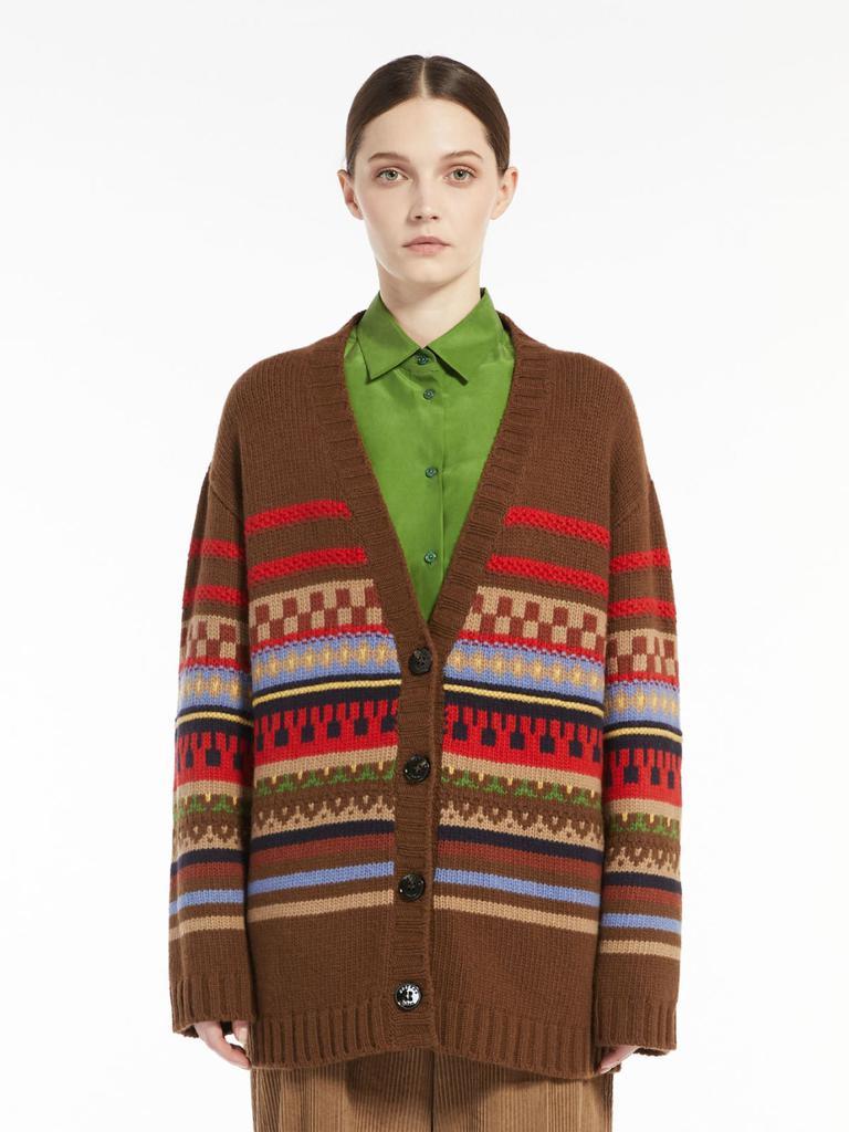 商品Weekend Max Mara|Jacquard wool cardigan,价格¥2346,第4张图片详细描述