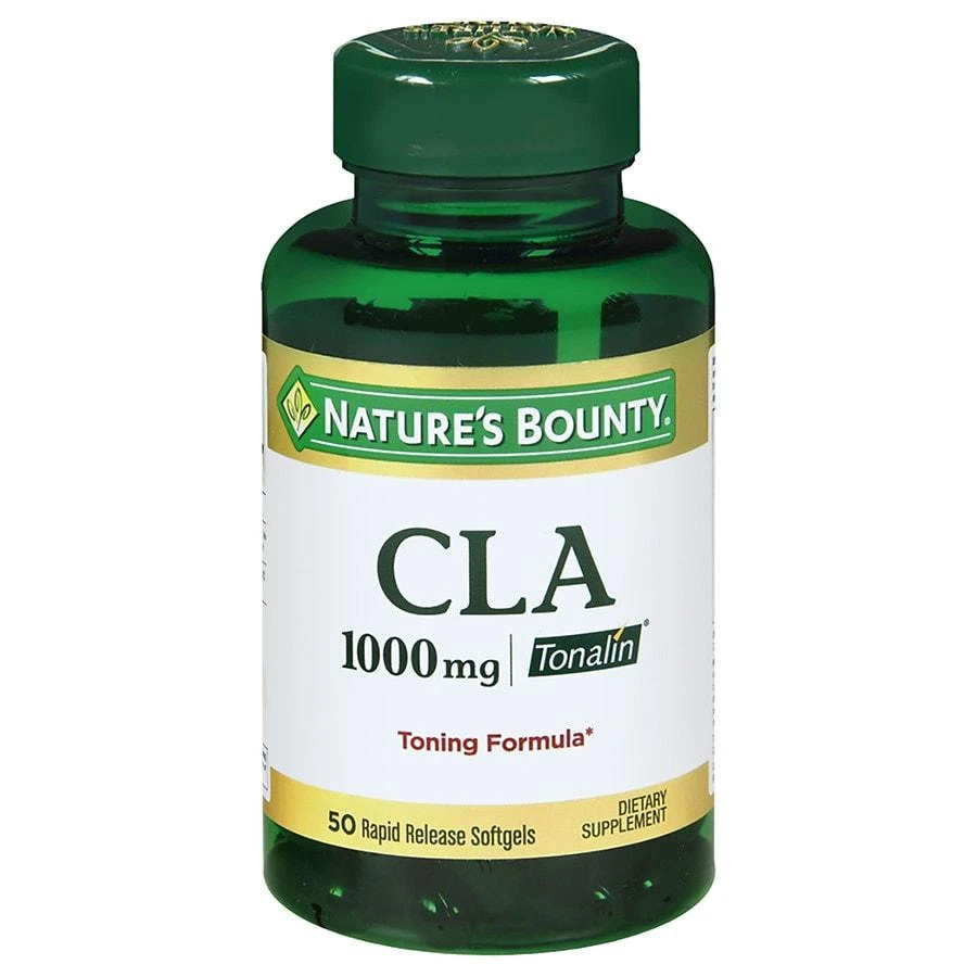 商品Nature's Bounty|CLA 1000 mg Dietary Supplement Softgels,价格¥187,第1张图片