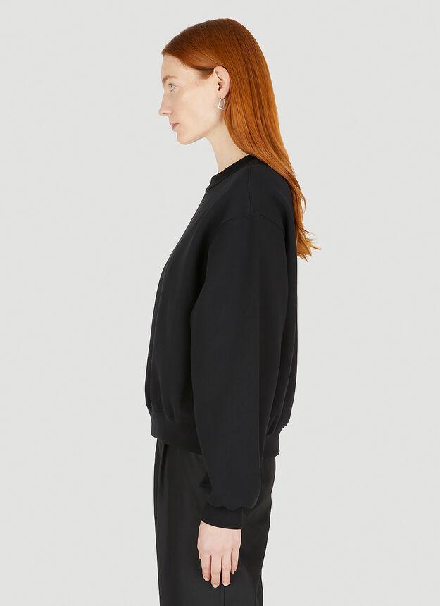 商品Alexander Wang|Puff Logo Sweatshirt in Black,价格¥1369,第5张图片详细描述