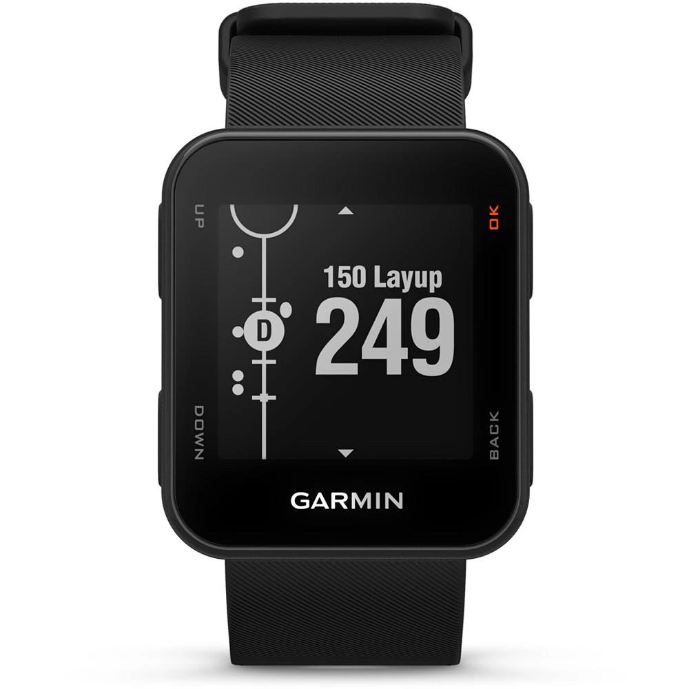 商品Garmin|Unisex Approach S10 Black Silicone Strap Smart Watch 40mm,价格¥1121,第5张图片详细描述