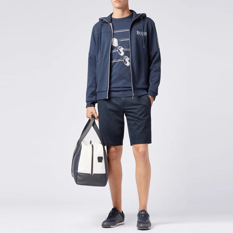 商品Hugo Boss|HUGO BOSS 深蓝色男士T恤 TEE3-50389085-410,价格¥504,第1张图片