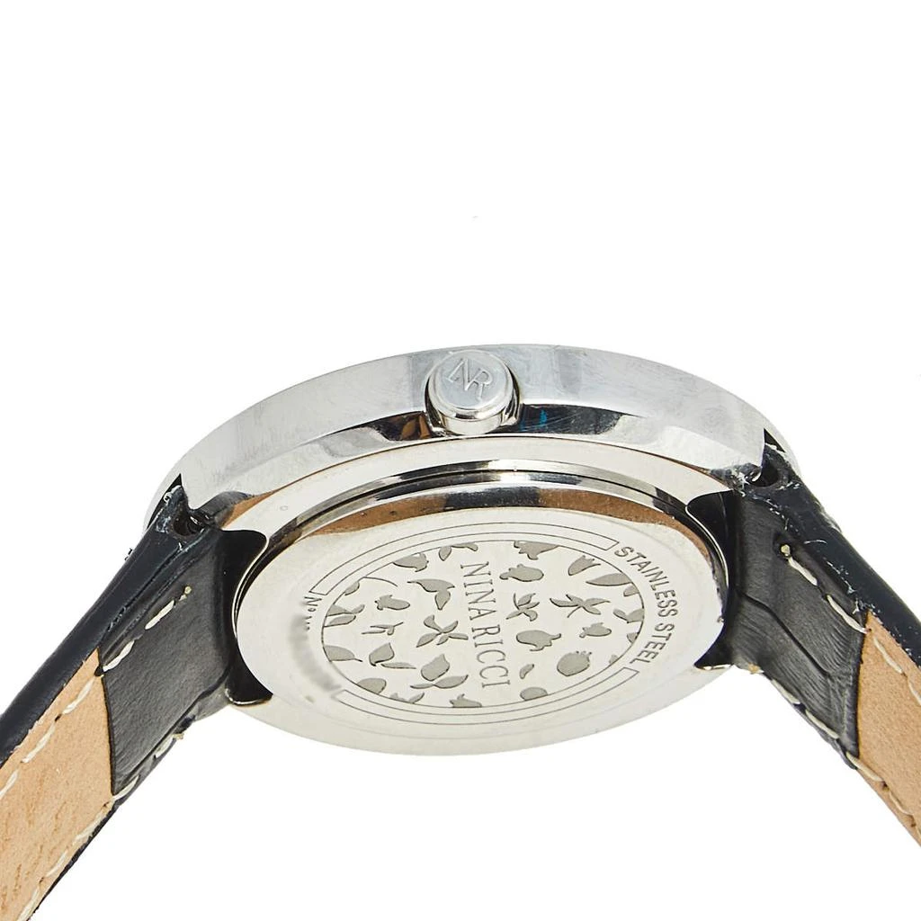 Nina Ricci Black Stainless Steel Leather N064006SM Women's Wristwatch 32 mm 商品
