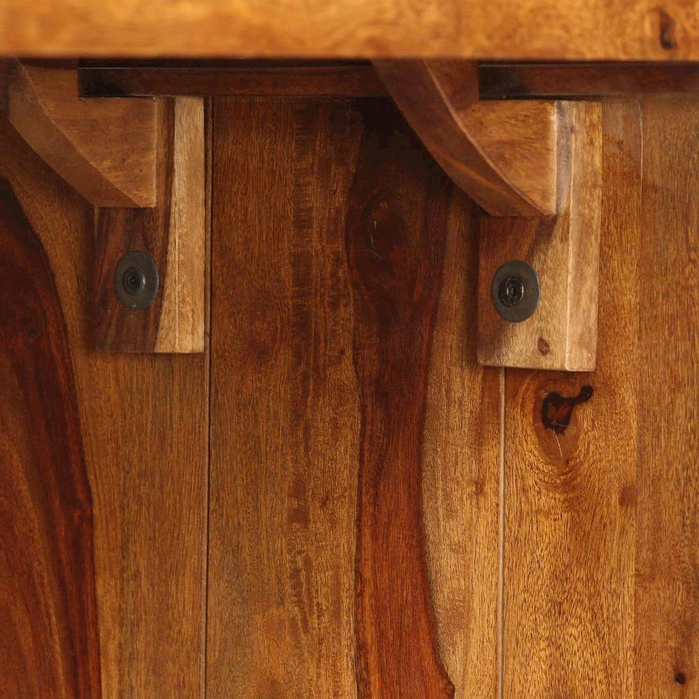 商品VidaXL|Sideboard/Desk Solid Sheesham Wood Brown,价格¥3776,第4张图片详细描述