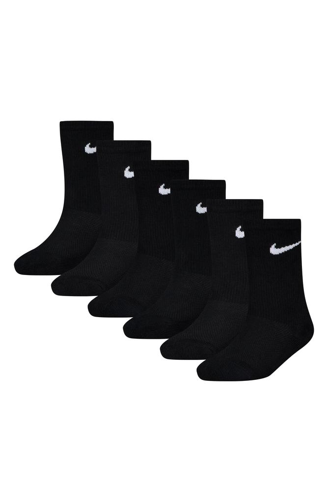 Nike | Kids' 6-Pack Performance Cushioned Crew Socks 76.18元 商品图片