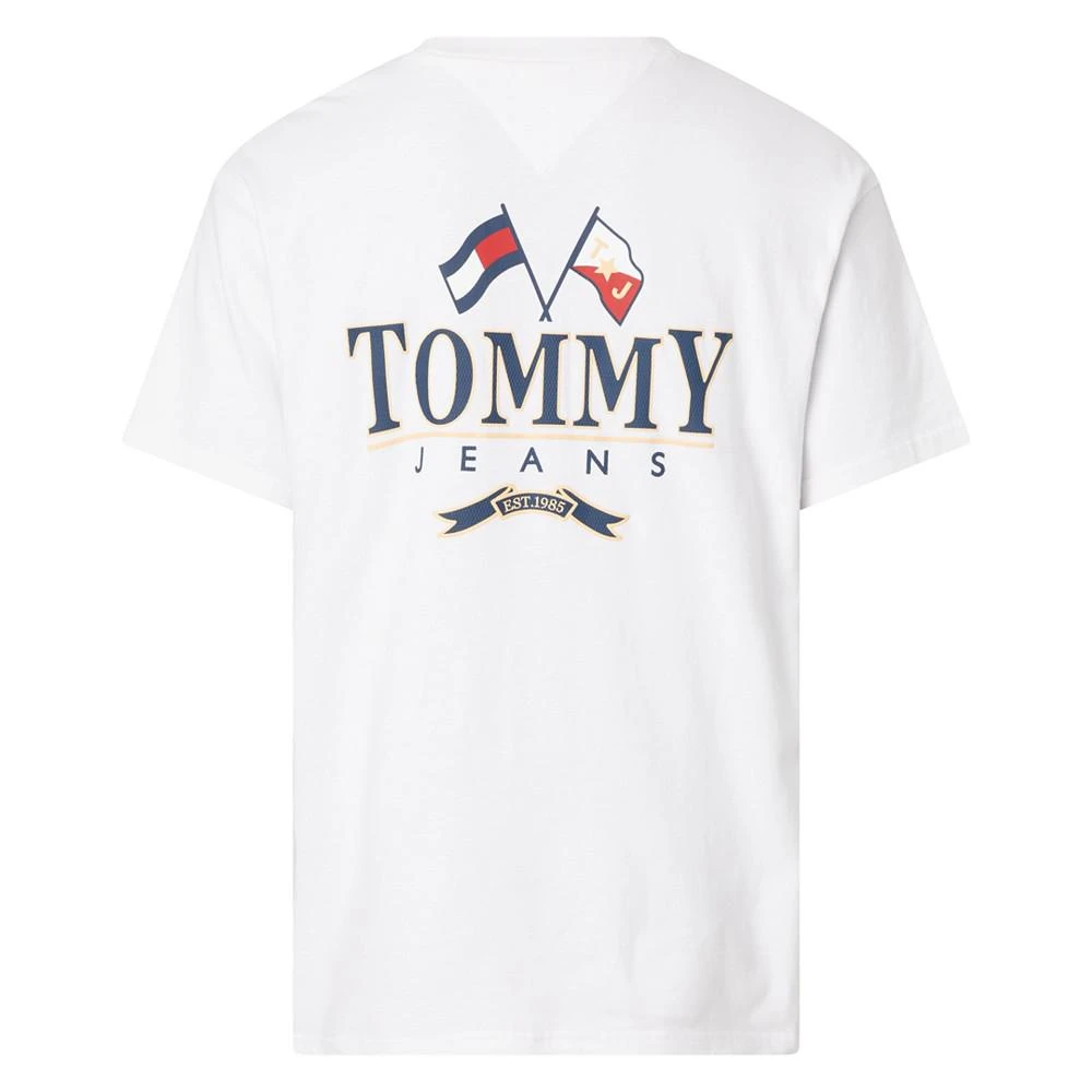 商品Tommy Hilfiger|Men's Relaxed Modern Back Logo T-Shirt,价格¥292,第5张图片详细描述