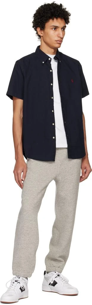 商品Ralph Lauren|Gray Garment-Dyed Sweatpants,价格¥523,第4张图片详细描述