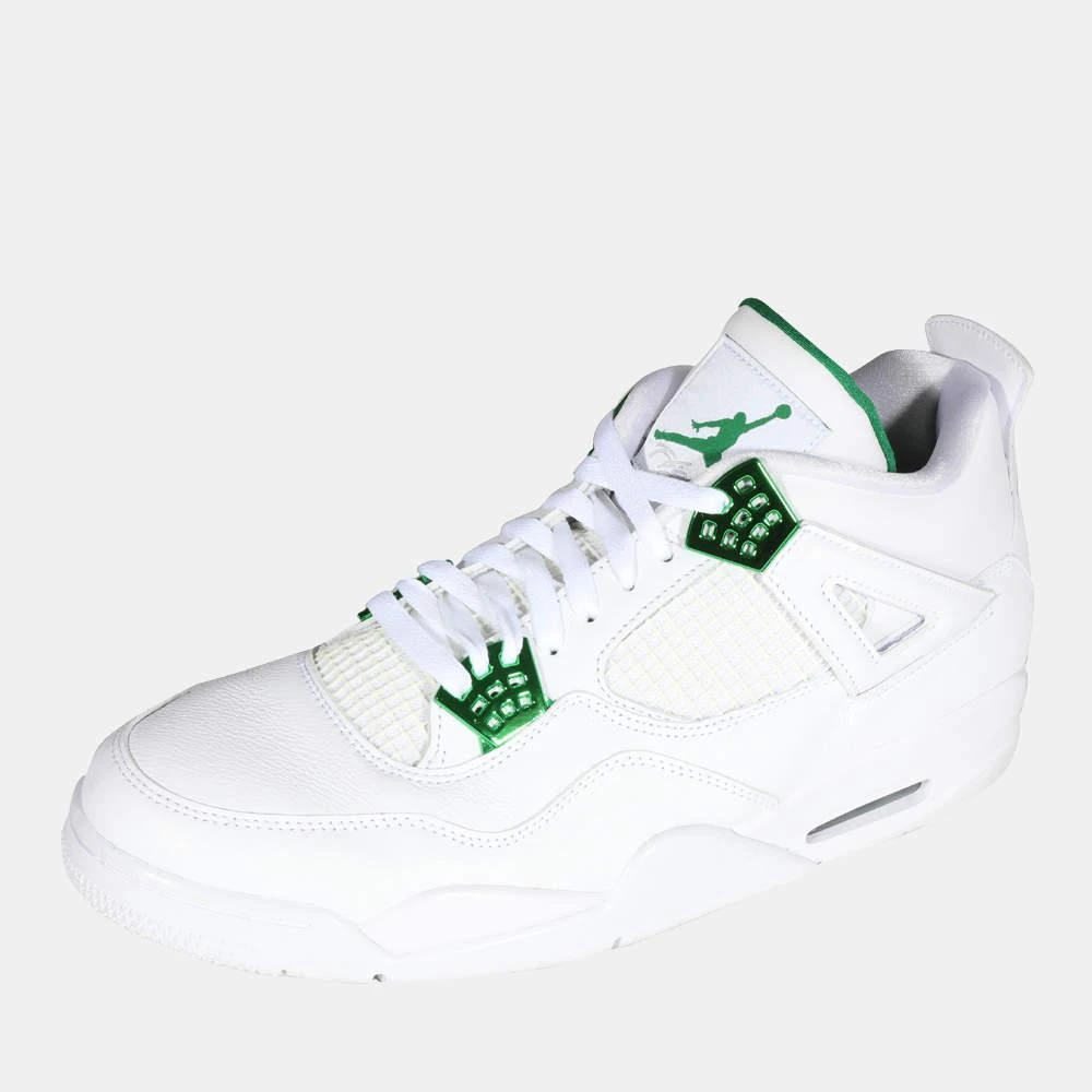 商品[二手商品] Jordan|Air Jordan 4 Retro Green Metallic Sneaker US 14 EU 47,价格¥4543,第2张图片详细描述
