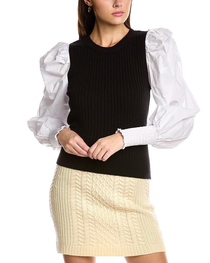 商品Design History|Design History Mixed Media Sweater,价格¥195,第1张图片