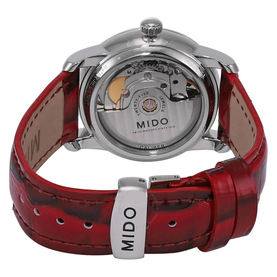商品MIDO|Baroncelli Automatic Diamond White Mother of Pearl Dial Ladies Watch M0072071610600,价格¥2205,第3张图片详细描述