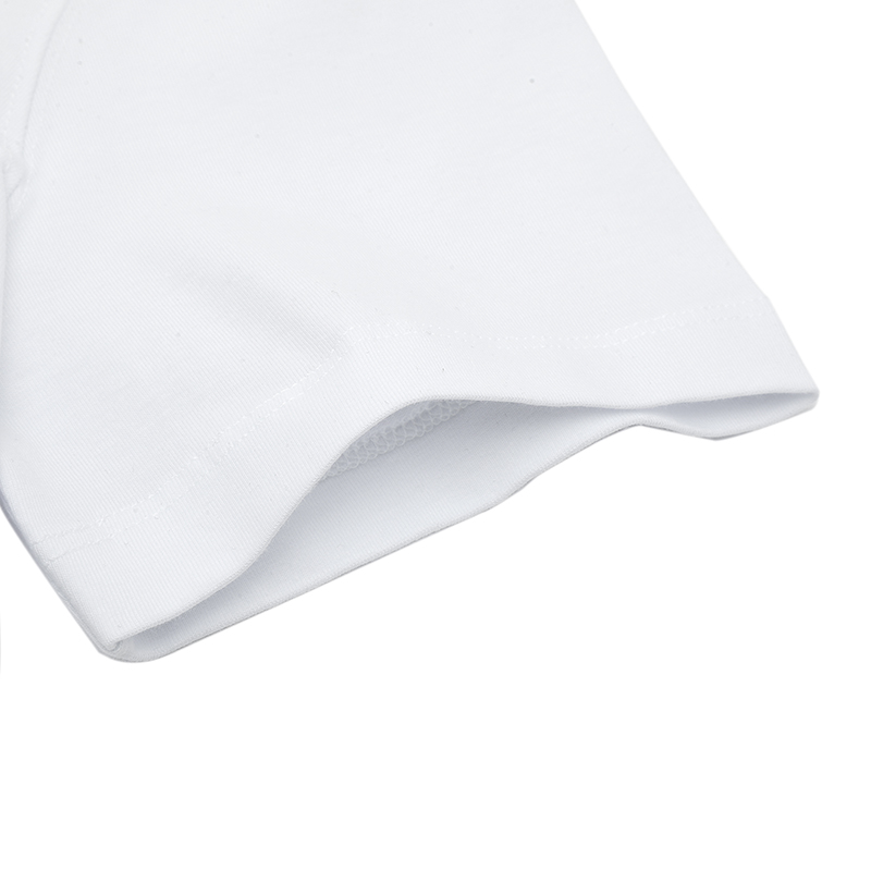 VERSACE JEANS 女白色短袖T恤 72HAHG01-CJ02G-G03商品第2张图片规格展示