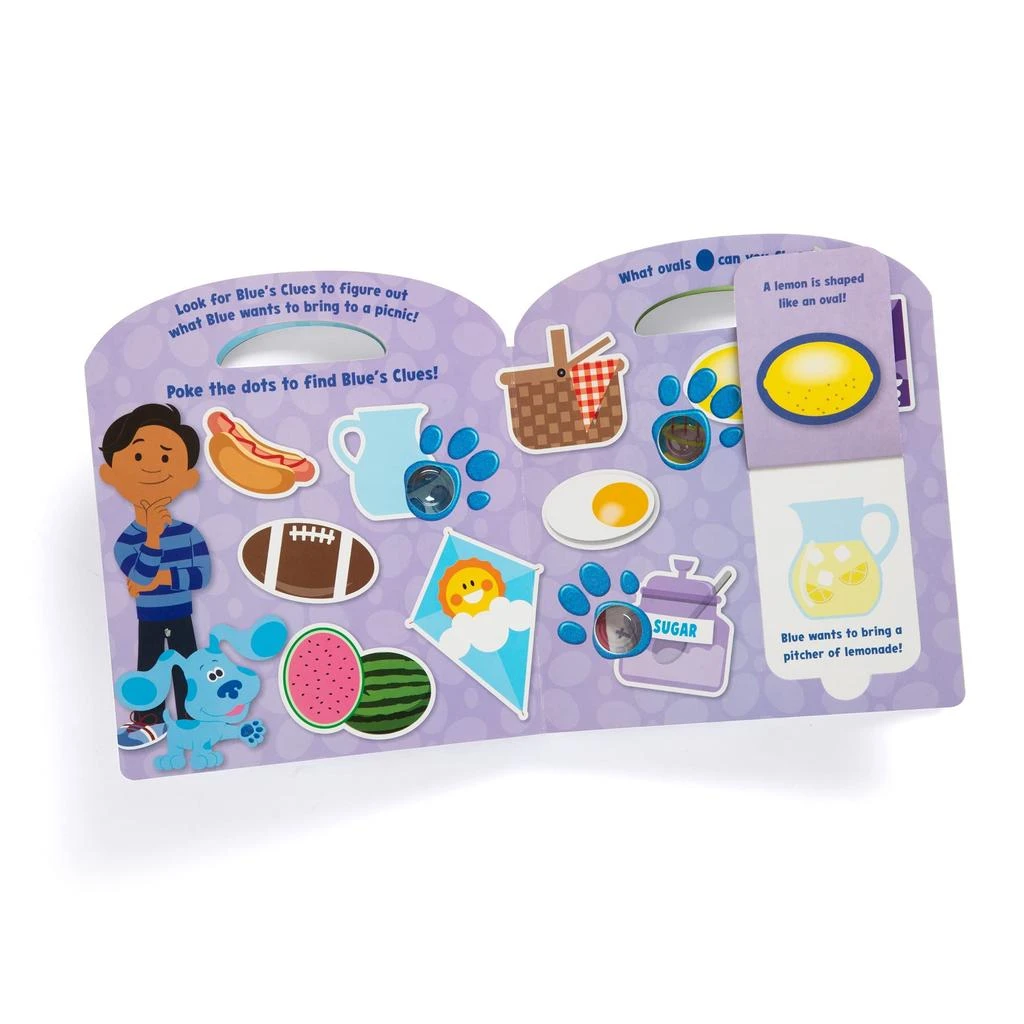 Melissa & Doug Blue's Clues & You! Children's Book - Poke-A-Dot: Shapes with Blue 商品