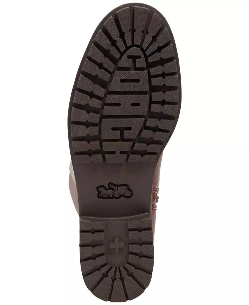 商品Coach|Women's Faith Knee High Lug Sole Riding Boots,价格¥821,第5张图片详细描述
