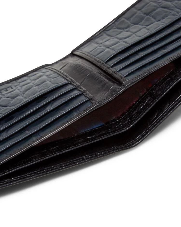 商品Ted Baker London|Croc-Embossed Leather Wallet,价格¥715,第3张图片详细描述