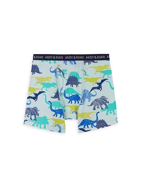 Little Boy's & Boy's 5-Piece Modal Boxer Briefs Set商品第2张图片规格展示