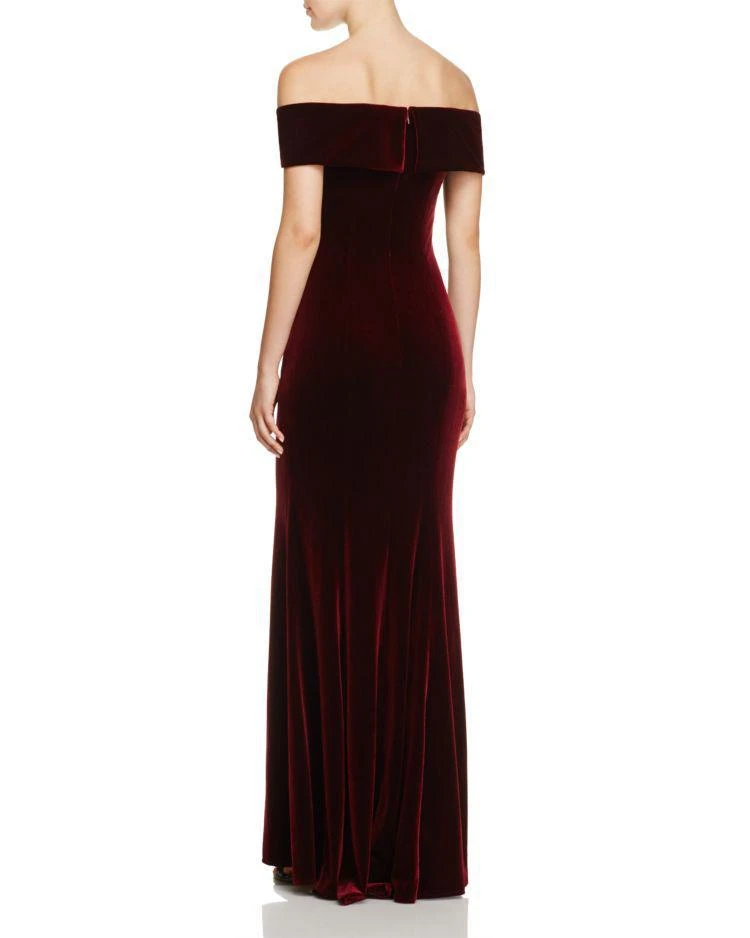 商品Avery G|Off-the-Shoulder Velvet Gown,价格¥1851,第2张图片详细描述