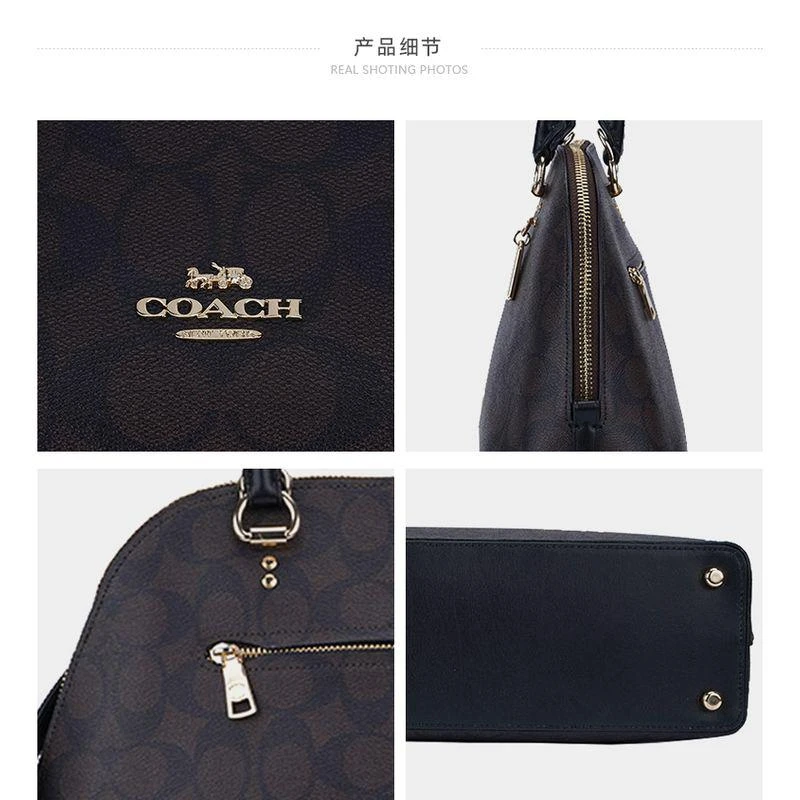 商品Coach|美国直邮 COACH蔻驰【2020新款】女士经典单肩斜挎手提贝壳包2558,价格¥2367,第11张图片详细描述