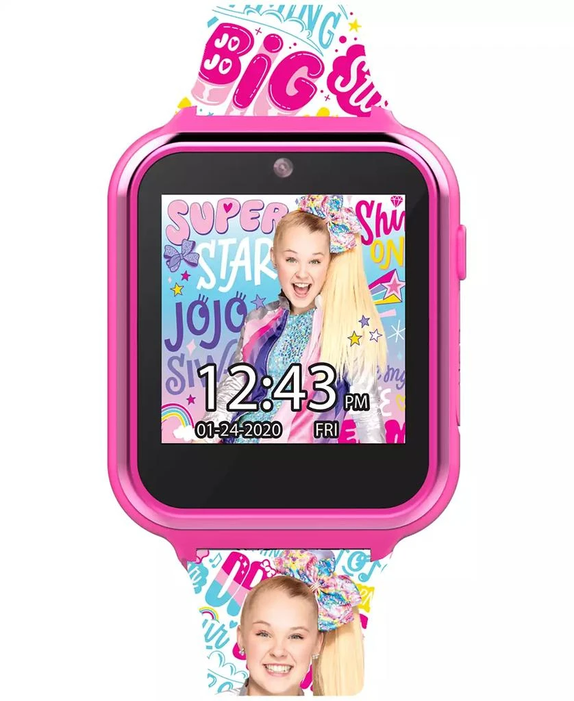 商品Accutime|Kid's Jojo Siwa Silicone Strap Smart Watch 46x41mm,价格¥277,第1张图片