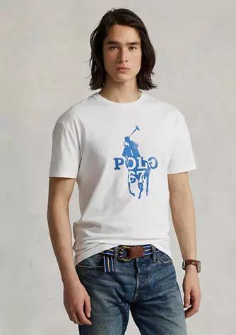 商品Ralph Lauren|Classic Fit Big Pony Logo T-Shirt,价格¥219,第1张图片
