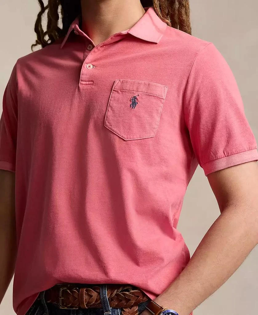 商品Ralph Lauren|Men's Classic-Fit Garment-Dyed Polo Shirt,价格¥359,第3张图片详细描述