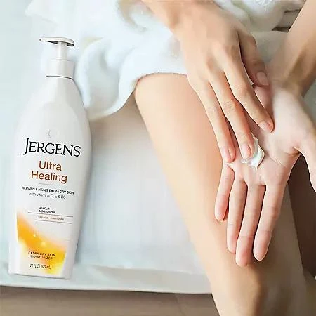 商品Jergens|Ultra Healing 超滋润身体乳(21 fl. oz.两只&3 oz.1支),价格¥108,第3张图片详细描述