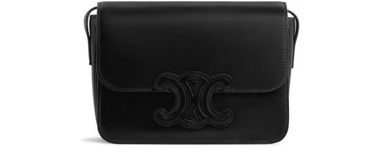 商品Celine|Teen Triomphe亮泽牛皮革手袋,价格¥28729,第1张图片