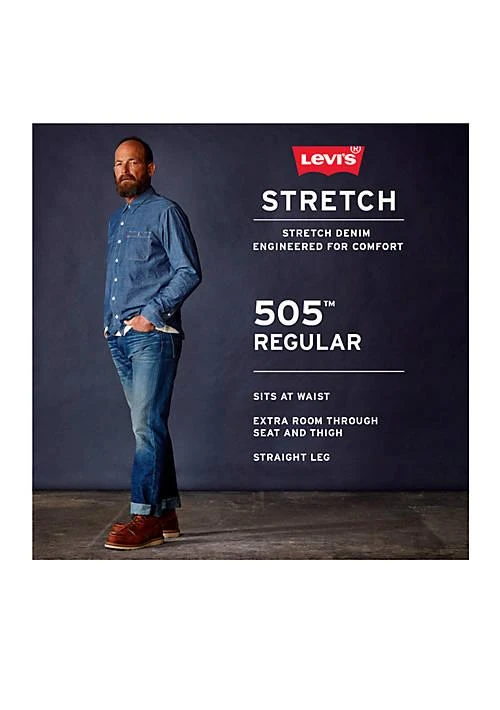 商品Levi's|505 Regular Fit Jeans,价格¥447,第4张图片详细描述