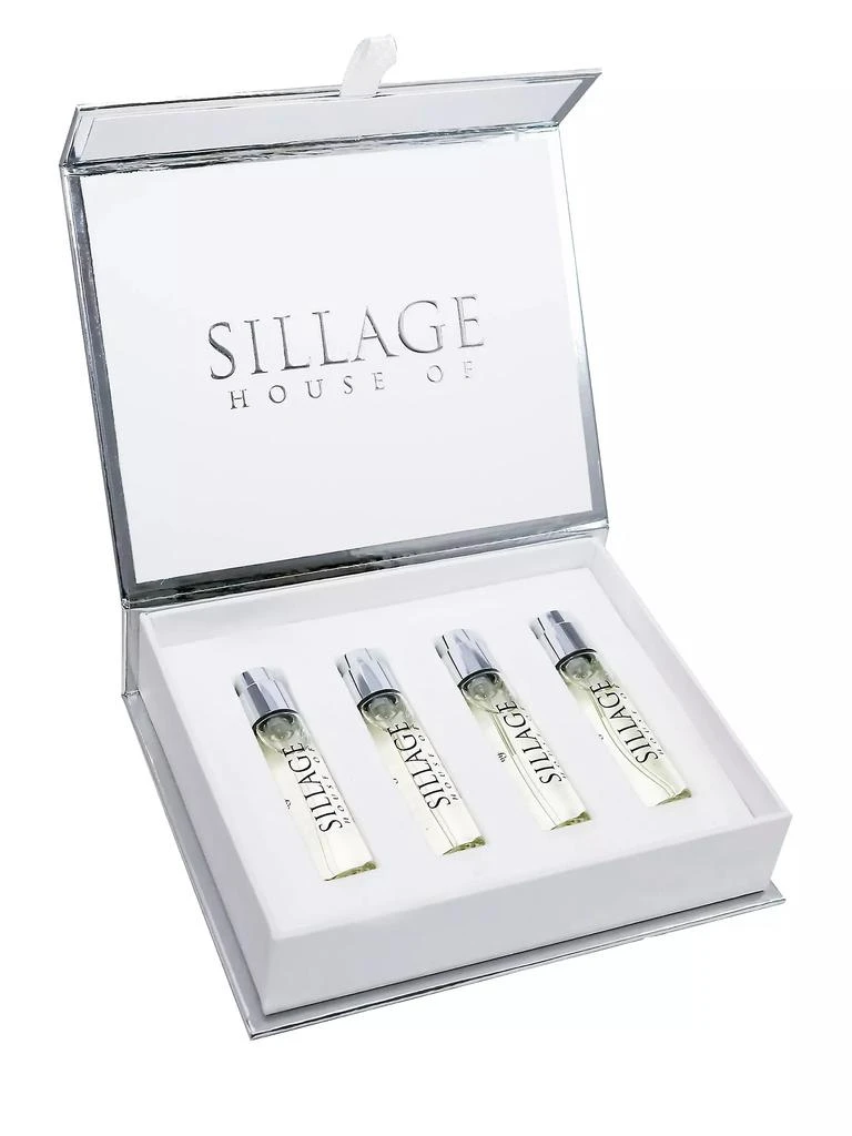 商品House of Sillage|Silver 4-Piece Holiday Travel Spray Refill Set,价格¥1090,第1张图片