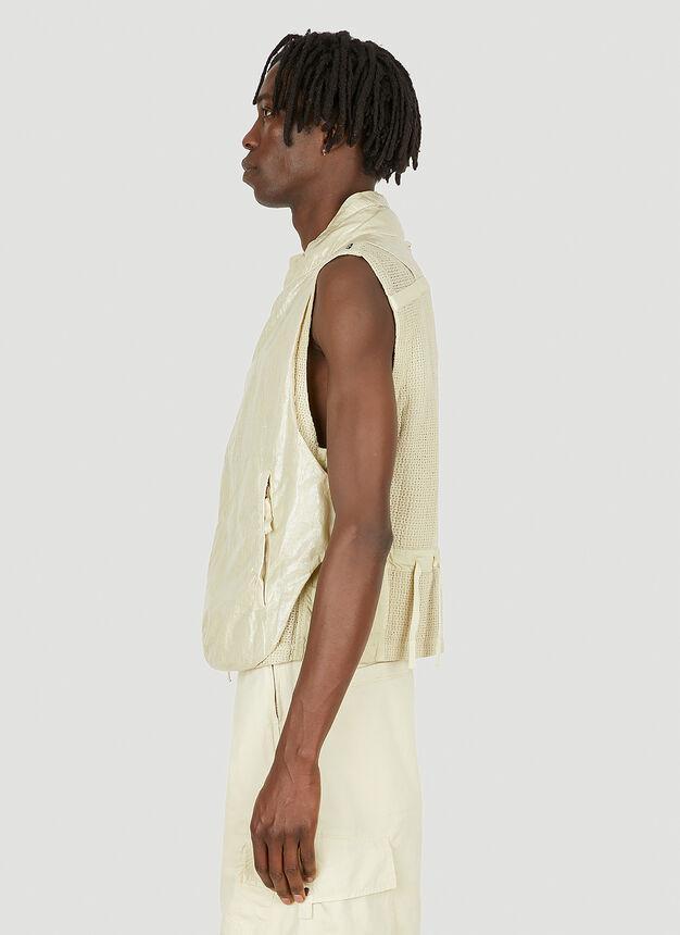 商品Stone Island|Utility Sleeveless Jacket in Beige,价格¥2392,第5张图片详细描述