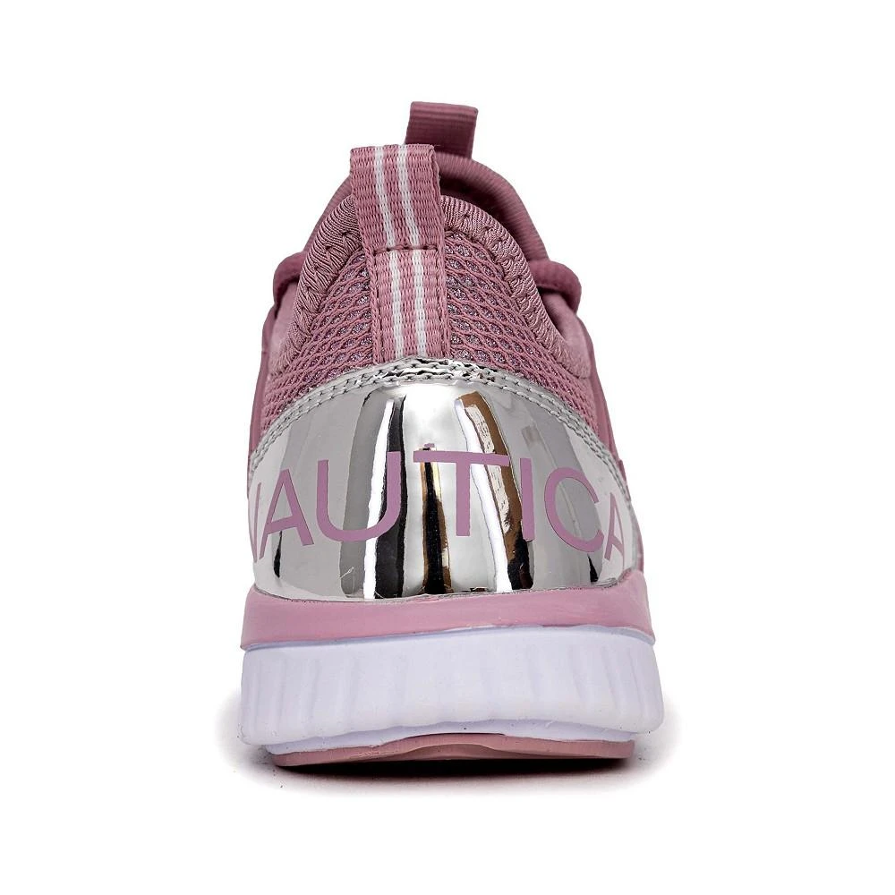 商品Nautica|Big Girls Parks Youth Athletic Lace Up Sneakers,价格¥299,第3张图片详细描述