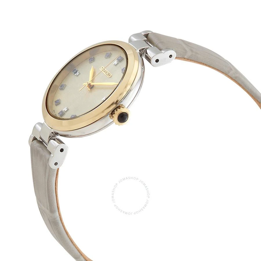 商品Seiko|Quartz Diamond Champagne Dial Ladies Watch SRZ546P1,价格¥1423,第2张图片详细描述