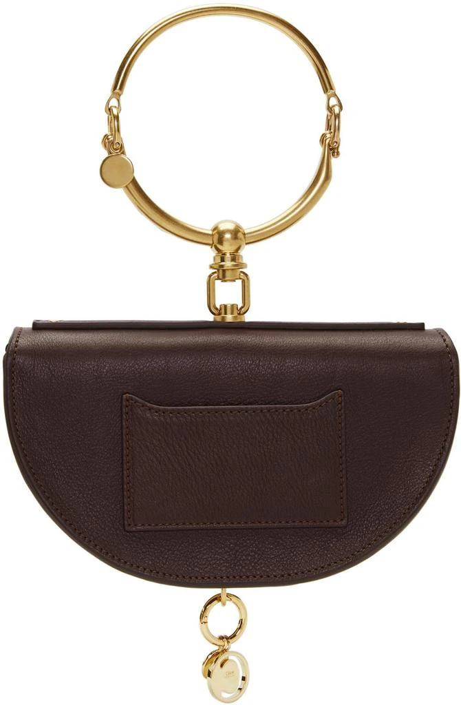 商品Chloé|Burgundy Nile Minaudière Bag,价格¥6874,第4张图片详细描述