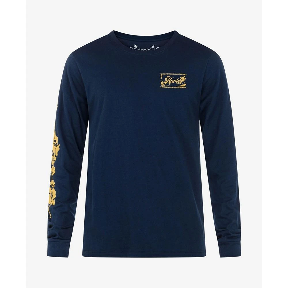 商品Hurley|Men's Everyday Mai Tai Long Sleeve Graphic T-shirt,价格¥178,第3张图片详细描述