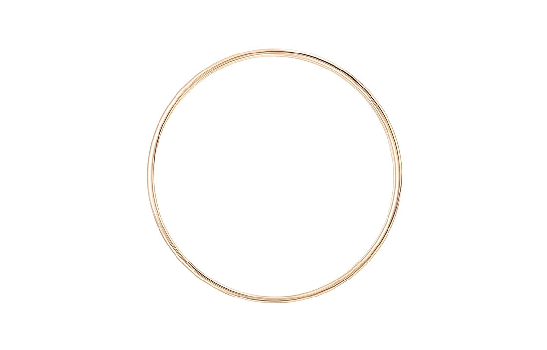 商品[国内直发] Hermes|[预售3天]爱马仕 金属细粉色珐琅手镯,价格¥4010,第5张图片详细描述