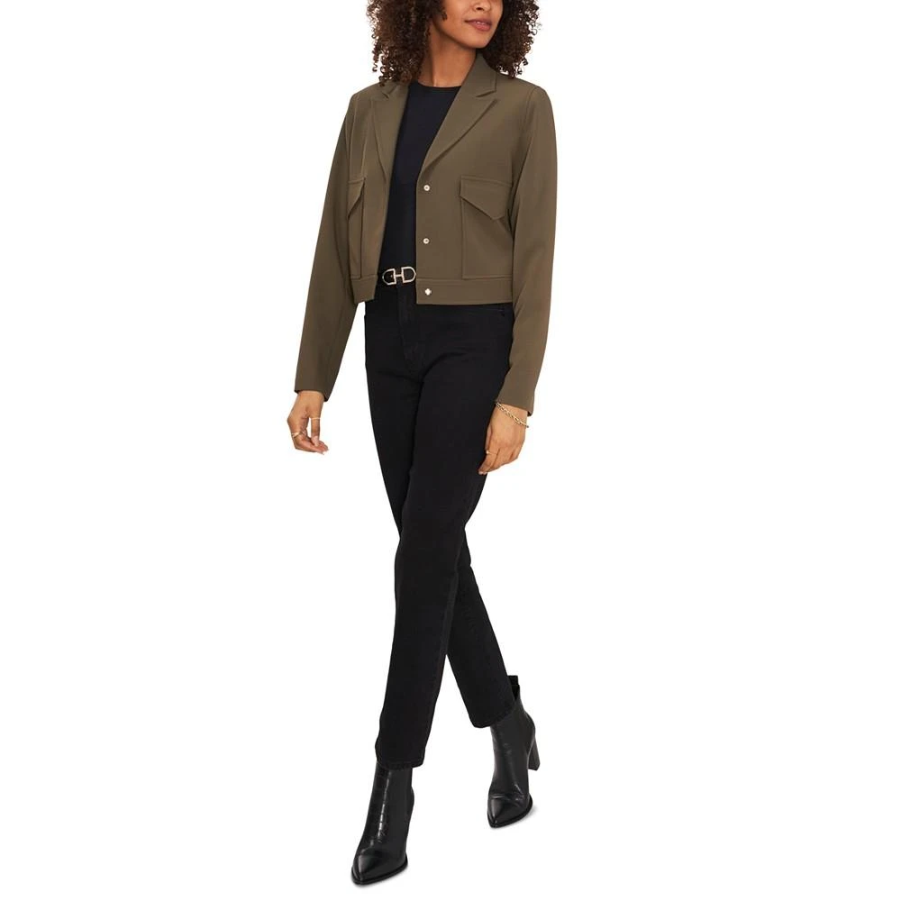 商品Vince Camuto|Women's Notched Collar Cropped Blazer,价格¥663,第3张图片详细描述