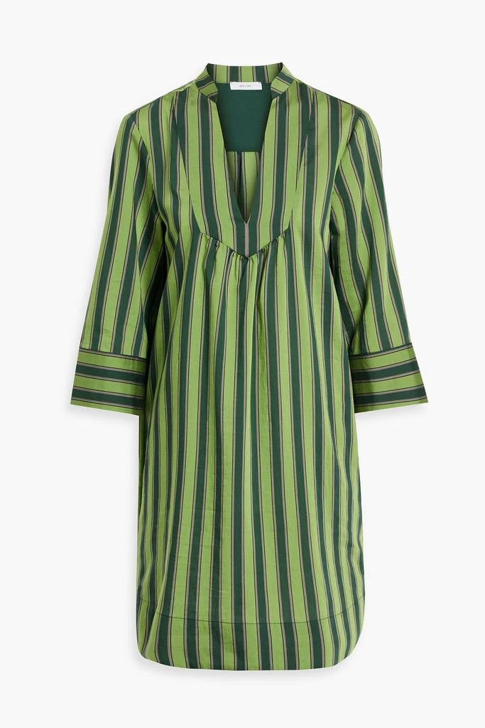 商品IRIS & INK|Cleo striped Lyocell-blend mini dress,价格¥863,第1张图片